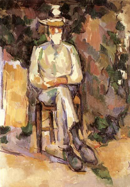Paul Cezanne Portrait du jardinier Vallier china oil painting image